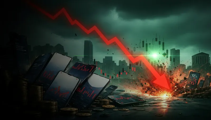 Record FII Exodus: $12 Billion Pulled from Indian Markets — Rizz Jobs
