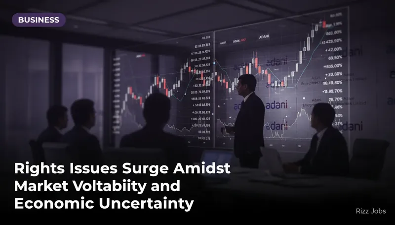 Rights Issues Surge Amidst Market Volatility and Economic Uncertainty — Rizz Jobs
