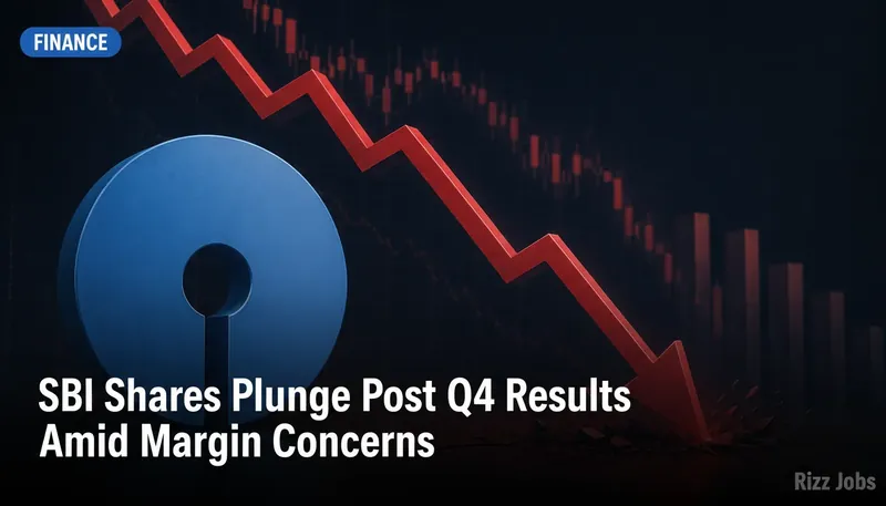 SBI Shares Plunge Post Q4 Results Amid Margin Concerns — Rizz Jobs