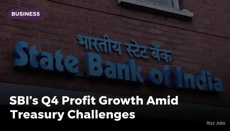 SBI's Q4 Profit Growth Amid Treasury Challenges — Rizz Jobs