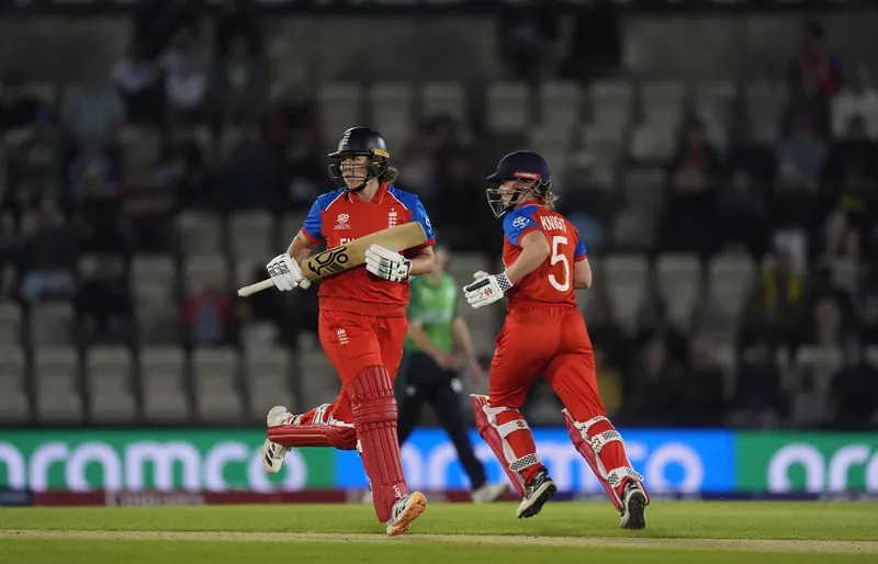 Nat Sciver-Brunt during a cricket match