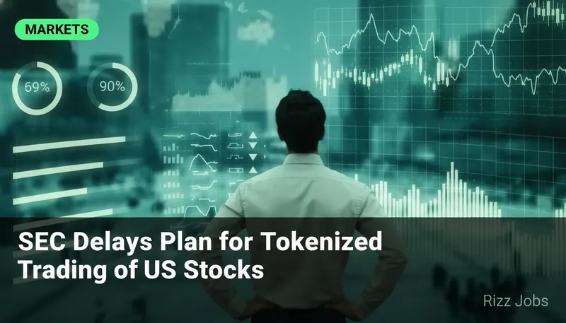 SEC Delays Plan for Tokenized Trading of US Stocks — Rizz Jobs