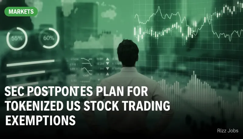 SEC Postpones Plan for Tokenized US Stock Trading Exemptions — Rizz Jobs