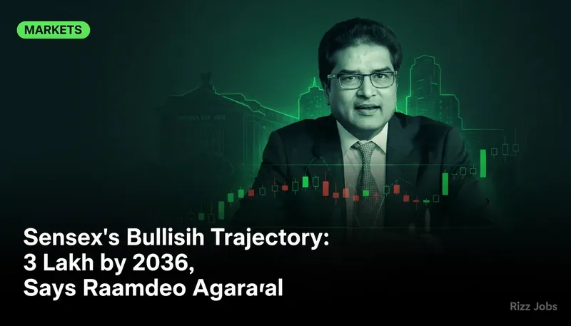 Sensex's Bullish Trajectory: 3 Lakh by 2036, Says Raamdeo Agrawal — Rizz Jobs