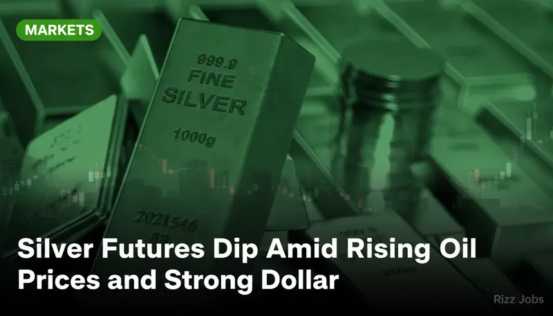 Silver Futures Dip Amid Rising Oil Prices and Strong Dollar — Rizz Jobs