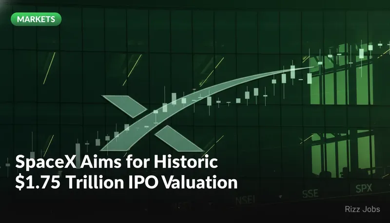 SpaceX Aims for Historic $1.75 Trillion IPO Valuation — Rizz Jobs