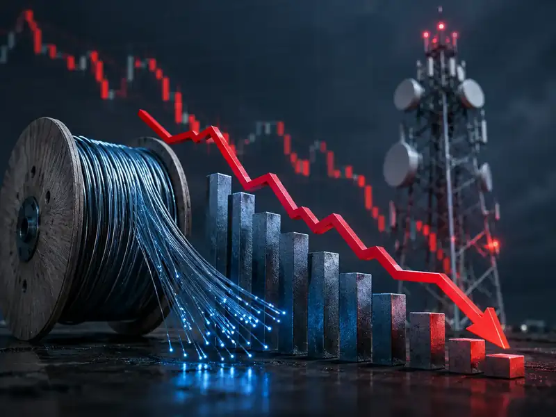 Sterlite Technologies stock chart showing recent fluctuations