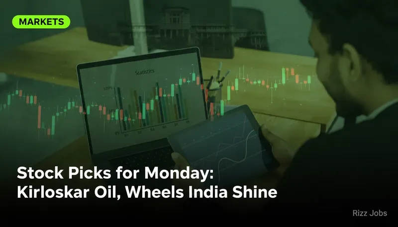 Stock Picks for Monday: Kirloskar Oil, Wheels India Shine — Rizz Jobs