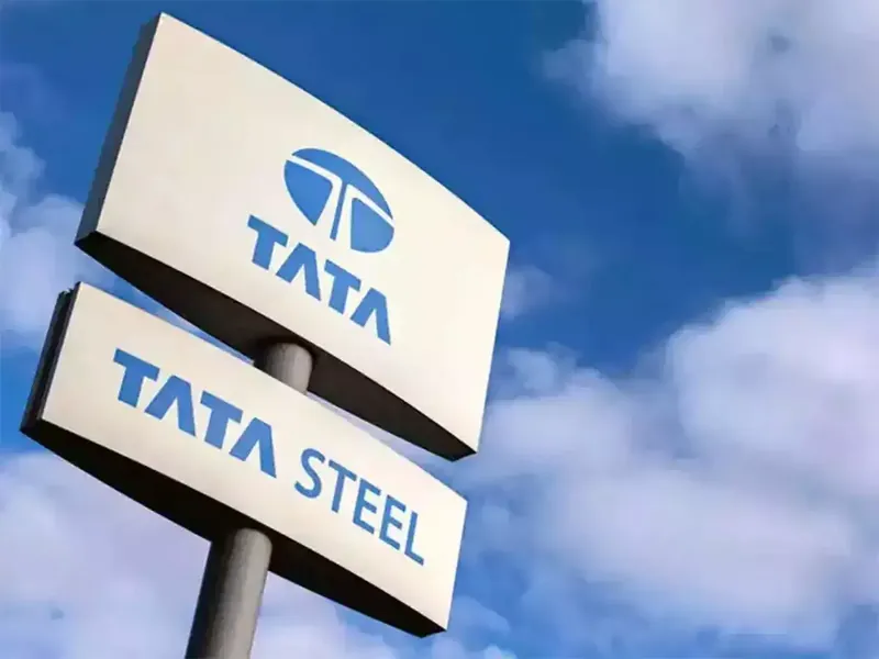 Smoke rising from Tata Steel's Port Talbot plant in the UK