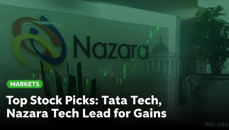 Top Stock Picks: Tata Tech, Nazara Tech Lead for Gains — Rizz Jobs