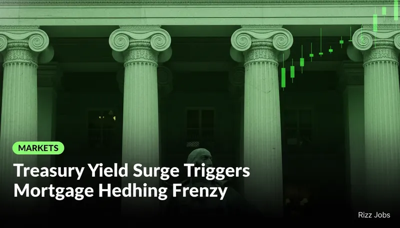 Treasury Yield Surge Triggers Mortgage Hedging Frenzy — Rizz Jobs