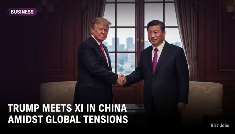 Trump Meets Xi in China Amidst Global Tensions — Rizz Jobs
