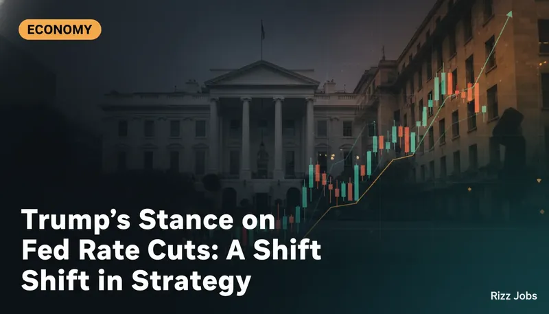 Trump's Stance on Fed Rate Cuts: A Shift in Strategy — Rizz Jobs