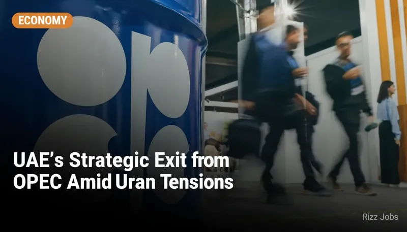 UAE's Strategic Exit from OPEC Amid US-Iran Tensions — Rizz Jobs