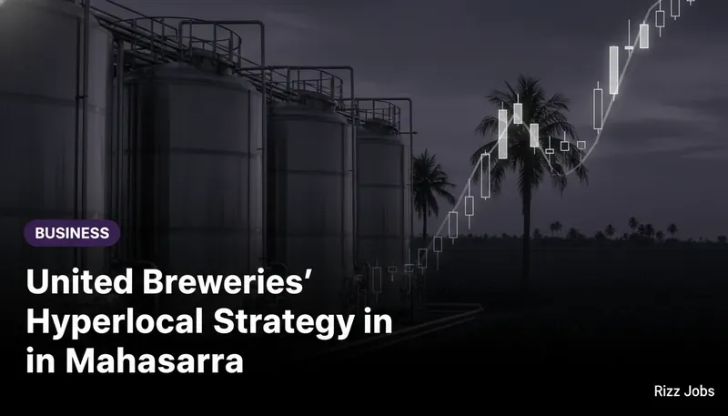 United Breweries' Hyperlocal Strategy in Maharashtra — Rizz Jobs