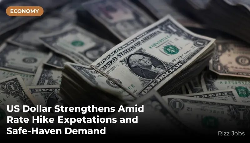 US Dollar Strengthens Amid Rate Hike Expectations and Safe-Haven Demand — Rizz Jobs
