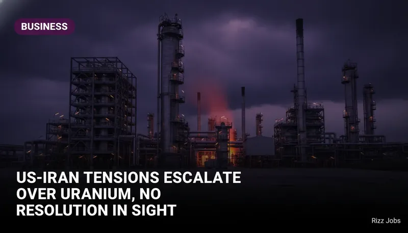 US-Iran Tensions Escalate Over Uranium, No Resolution in Sight — Rizz Jobs