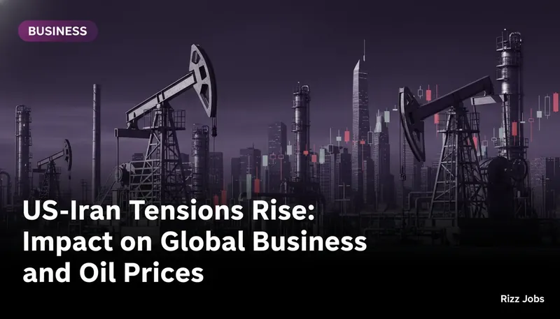 US-Iran Tensions Rise: Impact on Global Business and Oil Prices — Rizz Jobs
