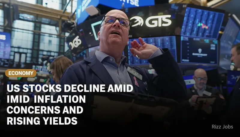 US Stocks Decline Amid Inflation Concerns and Rising Yields — Rizz Jobs