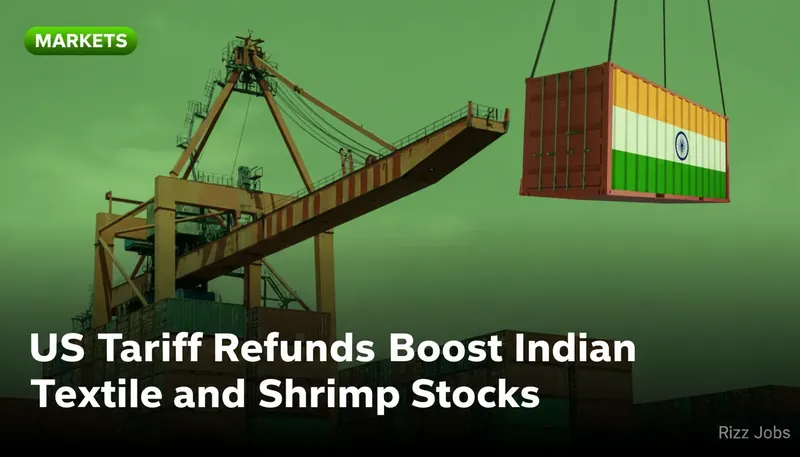 US Tariff Refunds Boost Indian Textile and Shrimp Stocks — Rizz Jobs