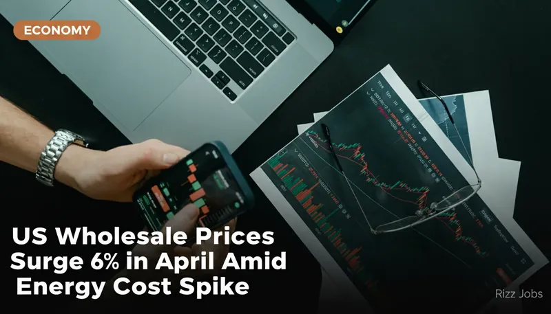US Wholesale Prices Surge 6% in April Amid Energy Cost Spike — Rizz Jobs