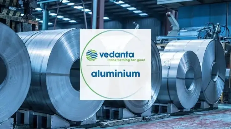 Vedanta Aluminium stock performance chart