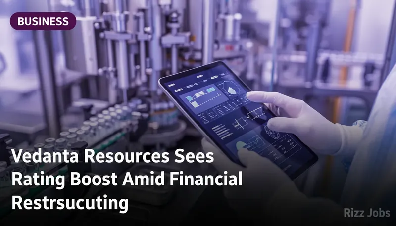 Vedanta Resources Sees Rating Boost Amid Financial Restructuring — Rizz Jobs