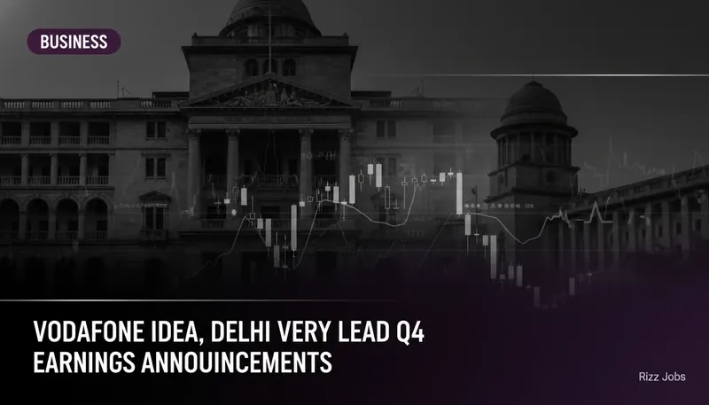 Vodafone Idea, Delhivery Lead Q4 Earnings Announcements — Rizz Jobs