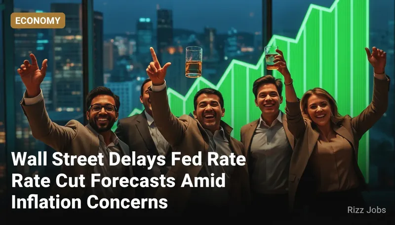 Wall Street Delays Fed Rate Cut Forecasts Amid Inflation Concerns — Rizz Jobs