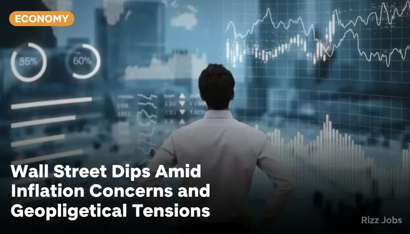 Wall Street Dips Amid Inflation Concerns and Geopolitical Tensions — Rizz Jobs