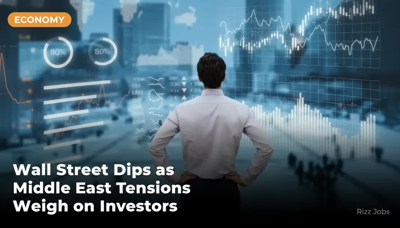 Wall Street Dips as Middle East Tensions Weigh on Investors — Rizz Jobs