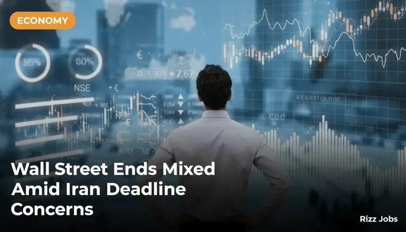 Wall Street Ends Mixed Amid Iran Deadline Concerns — Rizz Jobs