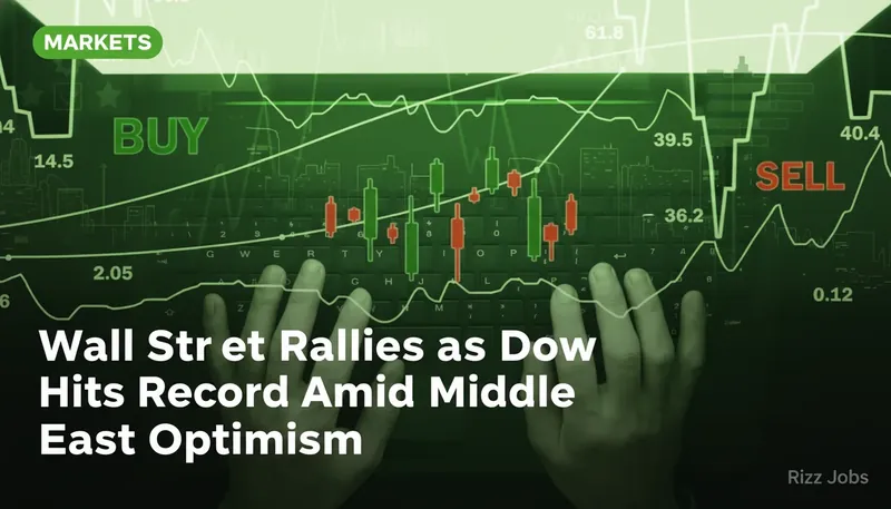 Wall Street Rallies as Dow Hits Record Amid Middle East Optimism — Rizz Jobs