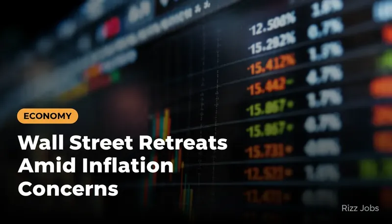 Wall Street Retreats Amid Inflation Concerns — Rizz Jobs