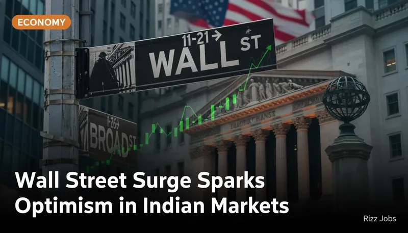 Wall Street Surge Sparks Optimism in Indian Markets — Rizz Jobs