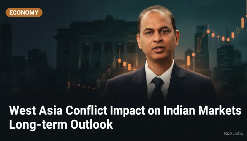 West Asia Conflict Impact on Indian Markets and Long-term Outlook — Rizz Jobs